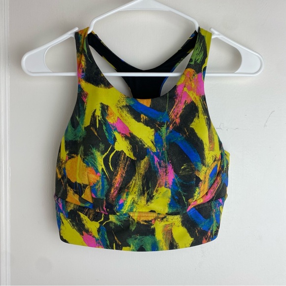 LULULEMON Wunder Train Longline Bra Medium Support C/D Cup size 10 - Picture 3 of 6